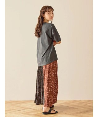 AMERICAN HOLIC 製品染めナンバーロゴカットプルオーバー Charcoal Gray