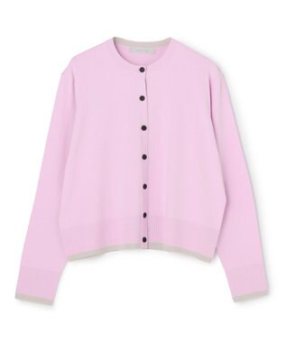 UNFILO マイビューティニット バイカラー カーディガン