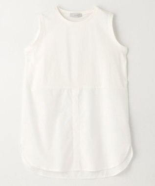 ANY 【洗濯機可能】レイヤードインナータンクトップ オフ