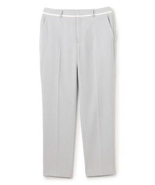 BEIGE， 【L-size】CINDY / クロップドパンツ Ice blue × White