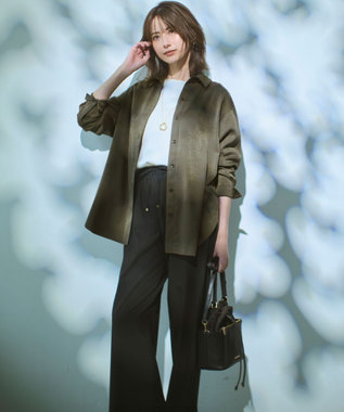 23区 ナローリングトップ ネックレス ゴールド系