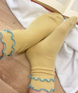 WEGO ダブルメローソックス イエロー