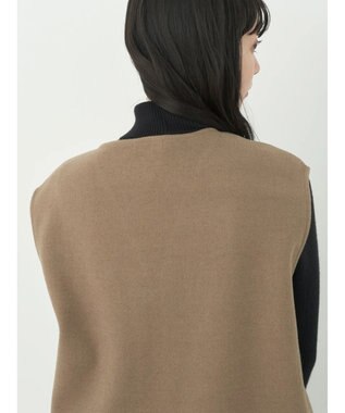 earth music&ecology 圧縮ニットＺＩＰジャンスカ Mocha