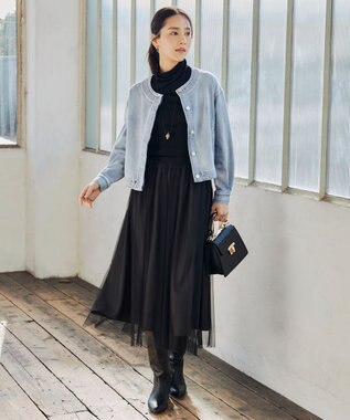 自由区 スカーフリング ネックレス ゴールド系