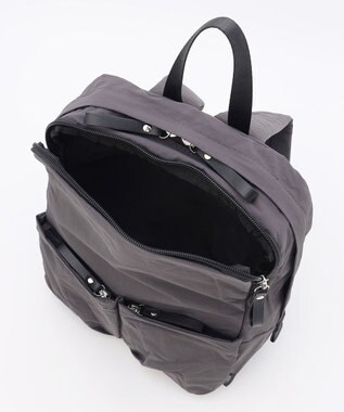 LA BAGAGERIE 【MONICA】フロントポケットバックパック ダークグレー
