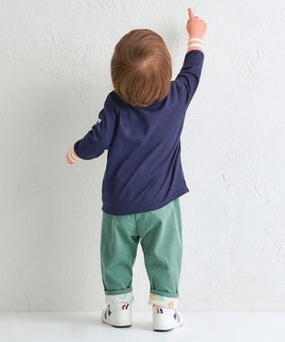 MIKI HOUSE HOT BISCUITS 【80-120cm】【NEW Color Series】コーデュロイ素材 パンツ アイスグリーン