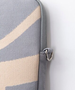 TRICOTE ラインニットパソコンケース 94L.GRAY