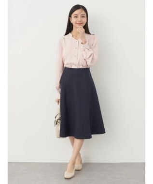 earth music&ecology タックブラウス Pink