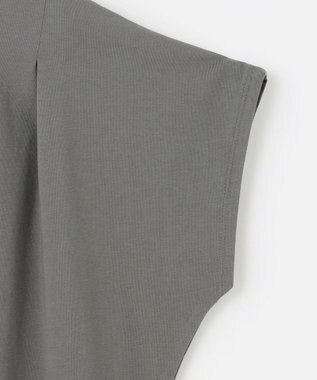 ANY エニィファンクションフレンチスリーブTシャツ チャコール(ロゴ)