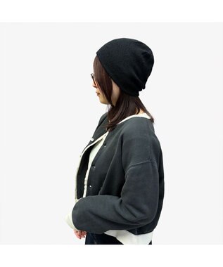 林八百吉商店 un chapeau　ビーニー ブラック