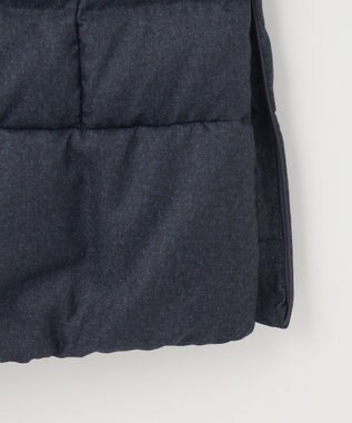 組曲 【洗える】ライトタフタロングダウン ネイビー系5