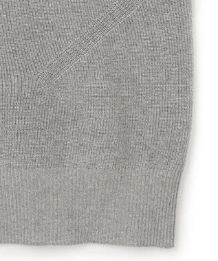 J.PRESS YORK STREET 【UNISEX】デニムルッククルーネックニット ライトグレー系