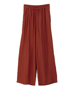 AMERICAN HOLIC 【接触冷感】ワッシャーイージーパンツ Red