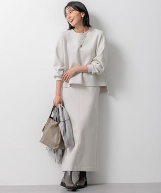 23区 レザー2WAY ショルダーバッグ ベージュ系