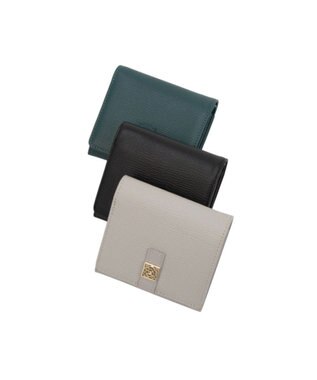 CLATHAS デフィ 内ボックス二つ折り財布 ブラック