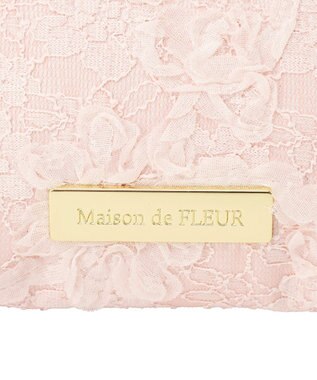 Maison de FLEUR 桜リボンポーチ Light Pink