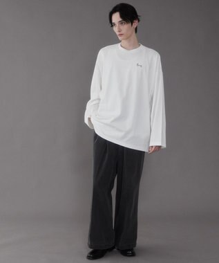 WEGO AIRFUNCTIONシンプルロゴT（LS） ホワイト