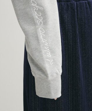 Green Parks ・ＥＬＥＮＣＡＲＥ　ＤＵＥ　ロゴ刺繍ショートスウェッ Gray Mixture