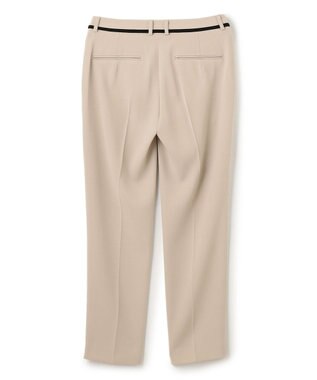 BEIGE， 【L-size】CINDY / クロップドパンツ Sand × Black