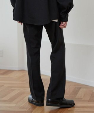 WEGO イージーケア　フレアスラックス ブラック