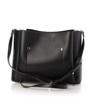 LA BAGAGERIE シンプルショルダーバッグ ブラック