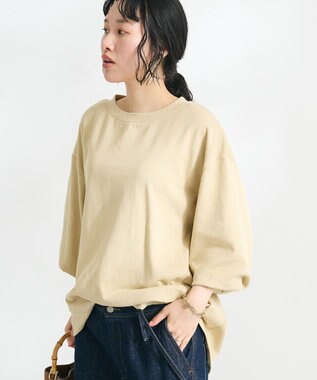 CRAFT STANDARD BOUTIQUE TC裏毛プルオーバー Beige