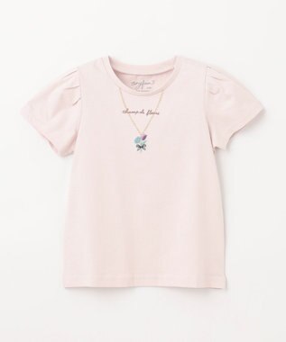 ANY KIDS ネックレス Ｔシャツ ミルクティー