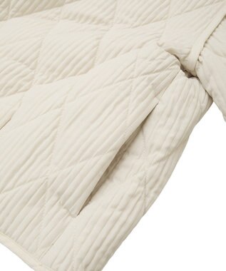 CRAFT STANDARD BOUTIQUE キルティングパイピングブルゾン Ivory