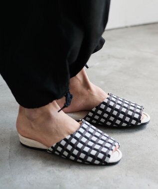 LOOM&SPOOL GeoVis吊り込みスリッパ モノトーン