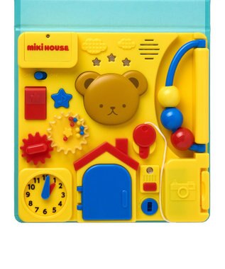 MIKI HOUSE HOT BISCUITS 【ミキハウスベア 音のでるえほん】さわって　あそぼう 色なし