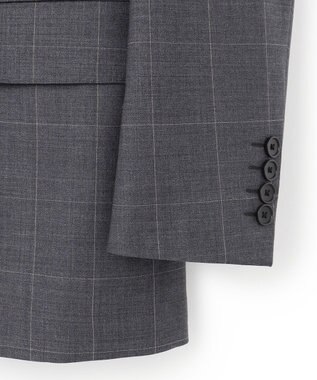 J.PRESS MEN 【J.PRESS MOVING / セットアップ対応】REDA ACTIVE ウィンドーペーン ジャケット グレー系4