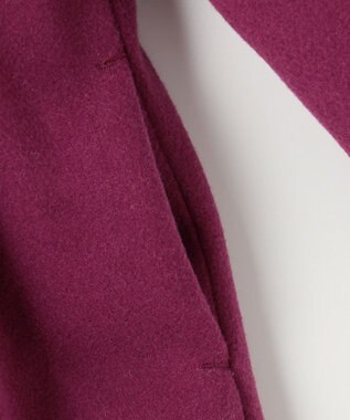 ANY KIDS ウール ライク コート ローズ