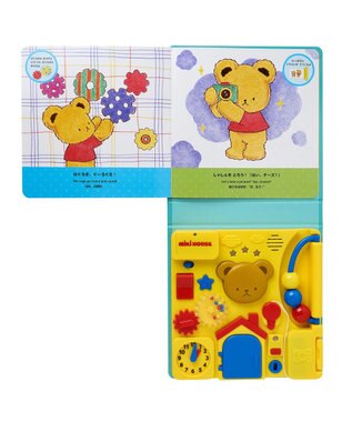 MIKI HOUSE HOT BISCUITS 【ミキハウスベア 音のでるえほん】さわって　あそぼう 色なし