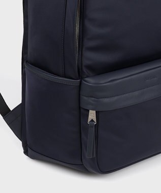 Paul Smith ナイロンブライトストライプトリム SS25 リュック ネイビー