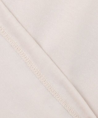 UNFILO L フレンチスリーブ ドロストTシャツ グレージュ