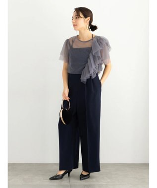 Te chichi 【セレモニーアイテム】2タックベアオールインワン（セットアップ可） ネイビー