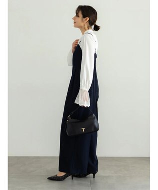 Te chichi 【セレモニーアイテム】2タックベアオールインワン（セットアップ可） ネイビー