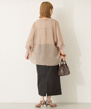 AMERICAN HOLIC フェイクレザーダンボールスカート Black