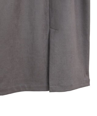 AMERICAN HOLIC フェイクレザーダンボールスカート Charcoal Gray