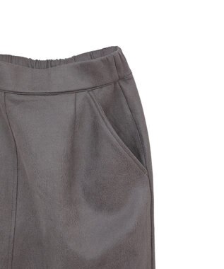 AMERICAN HOLIC フェイクレザーダンボールスカート Charcoal Gray