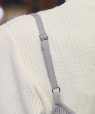 Tiaclasse 【洗える】プリーツキャミワンピース グレージュ