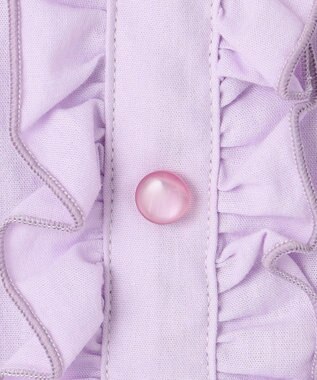 組曲 KIDS 【UVケア】【110-140㎝】バイカラー ワンピース ラベンダー