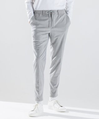 JOSEPH HOMME 【新素材】スムーススエードストレッチ　ドロスト付テーパードパンツ / PEGG CONVERTIBLE ライトグレー系