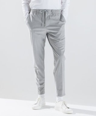 【新素材】スムーススエードストレッチ　ドロスト付テーパードパンツ / PEGG CONVERTIBLE