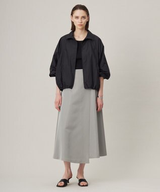 ICB シアーメモリー ブルゾン ブラック系