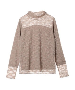 earth music&ecology あったかフェミニンインナー（レース） Mocha