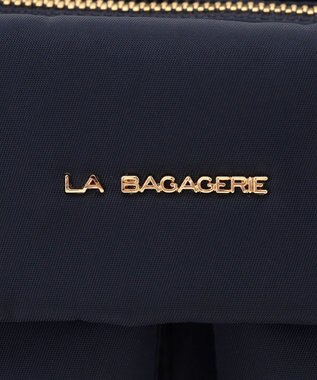 LA BAGAGERIE ダブルフロントポケットショルダー ネイビー