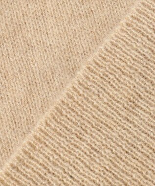 自由区 【洗える】ピュアカシミヤミルド カーディガン ベージュ系