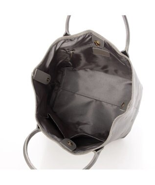 UNBILLION ペルケ perche / 牛革ドット刺繍トートバッグ GY