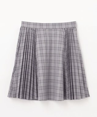 組曲 KIDS 【150-170㎝】サイドプリーツチェック スカート グレー系5